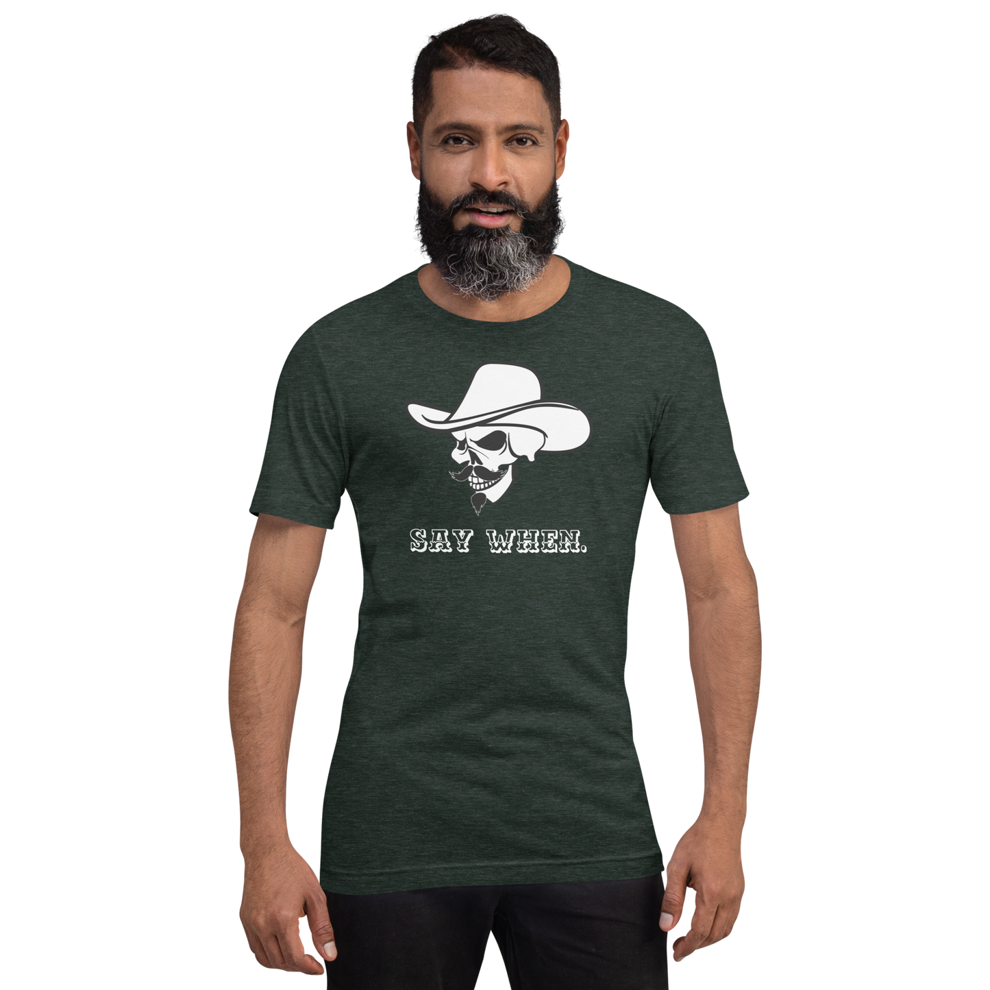 Say When Shirt | Doc Holliday Quote Mens T-Shirt by Say When Clothing Company (S - 4XL, Multiple Colors)